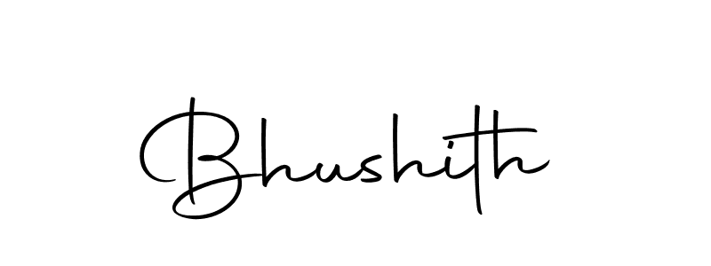 Design your own signature with our free online signature maker. With this signature software, you can create a handwritten (Autography-DOLnW) signature for name Bhushith. Bhushith signature style 10 images and pictures png