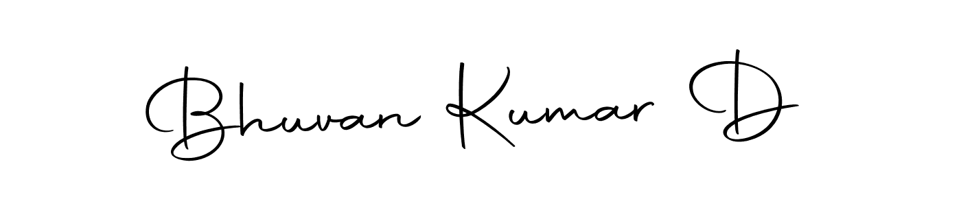 Also we have Bhuvan Kumar D name is the best signature style. Create professional handwritten signature collection using Autography-DOLnW autograph style. Bhuvan Kumar D signature style 10 images and pictures png