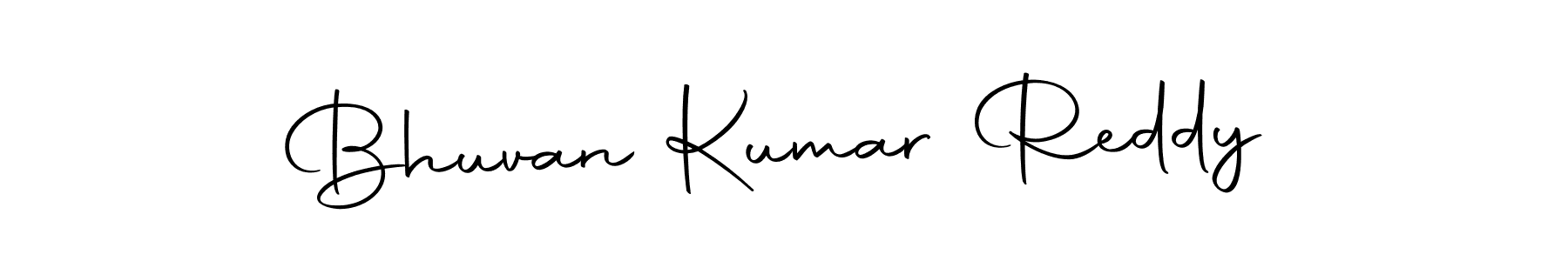 Make a short Bhuvan Kumar Reddy signature style. Manage your documents anywhere anytime using Autography-DOLnW. Create and add eSignatures, submit forms, share and send files easily. Bhuvan Kumar Reddy signature style 10 images and pictures png