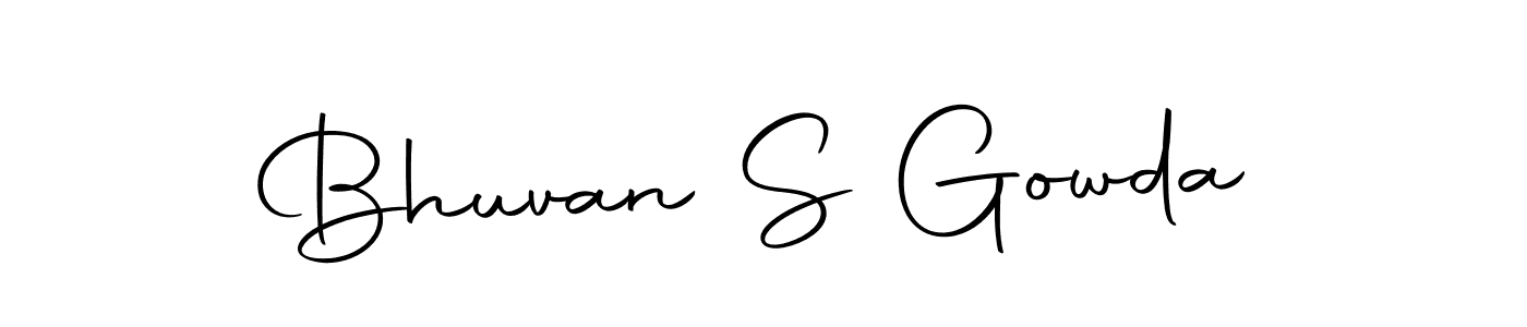 This is the best signature style for the Bhuvan S Gowda name. Also you like these signature font (Autography-DOLnW). Mix name signature. Bhuvan S Gowda signature style 10 images and pictures png