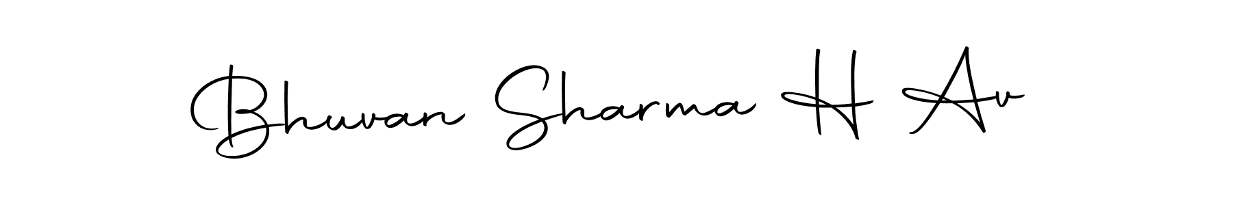 Once you've used our free online signature maker to create your best signature Autography-DOLnW style, it's time to enjoy all of the benefits that Bhuvan Sharma H Av name signing documents. Bhuvan Sharma H Av signature style 10 images and pictures png