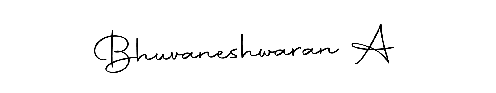 Here are the top 10 professional signature styles for the name Bhuvaneshwaran A. These are the best autograph styles you can use for your name. Bhuvaneshwaran A signature style 10 images and pictures png