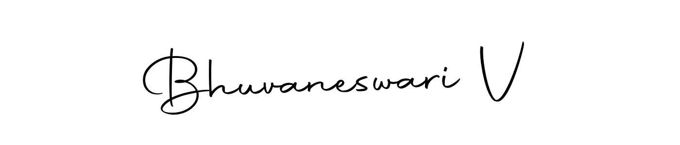 Bhuvaneswari V stylish signature style. Best Handwritten Sign (Autography-DOLnW) for my name. Handwritten Signature Collection Ideas for my name Bhuvaneswari V. Bhuvaneswari V signature style 10 images and pictures png