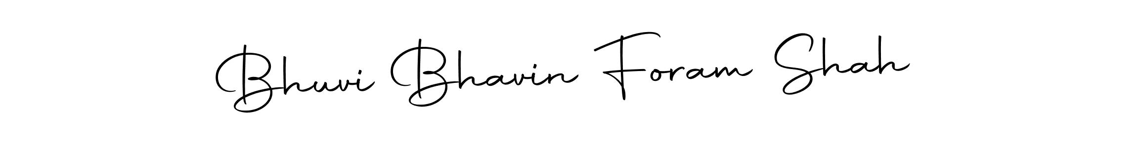 Similarly Autography-DOLnW is the best handwritten signature design. Signature creator online .You can use it as an online autograph creator for name Bhuvi Bhavin Foram Shah. Bhuvi Bhavin Foram Shah signature style 10 images and pictures png