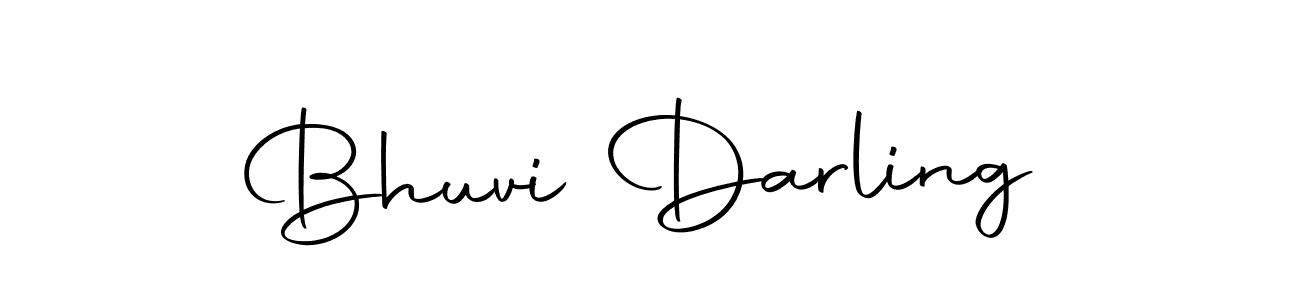 Make a beautiful signature design for name Bhuvi Darling. With this signature (Autography-DOLnW) style, you can create a handwritten signature for free. Bhuvi Darling signature style 10 images and pictures png