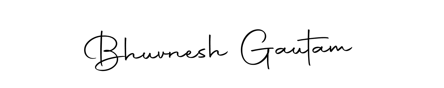Bhuvnesh Gautam stylish signature style. Best Handwritten Sign (Autography-DOLnW) for my name. Handwritten Signature Collection Ideas for my name Bhuvnesh Gautam. Bhuvnesh Gautam signature style 10 images and pictures png