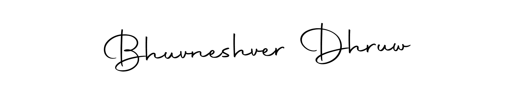 It looks lik you need a new signature style for name Bhuvneshver Dhruw. Design unique handwritten (Autography-DOLnW) signature with our free signature maker in just a few clicks. Bhuvneshver Dhruw signature style 10 images and pictures png