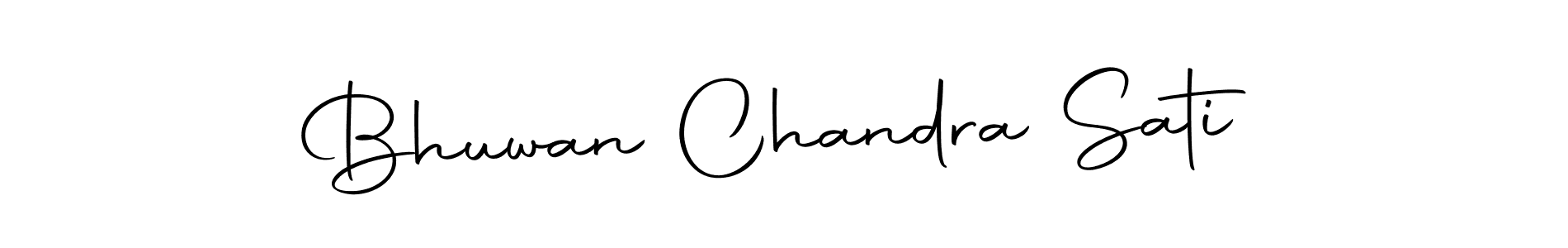 Use a signature maker to create a handwritten signature online. With this signature software, you can design (Autography-DOLnW) your own signature for name Bhuwan Chandra Sati. Bhuwan Chandra Sati signature style 10 images and pictures png