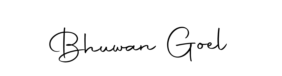 The best way (Autography-DOLnW) to make a short signature is to pick only two or three words in your name. The name Bhuwan Goel include a total of six letters. For converting this name. Bhuwan Goel signature style 10 images and pictures png