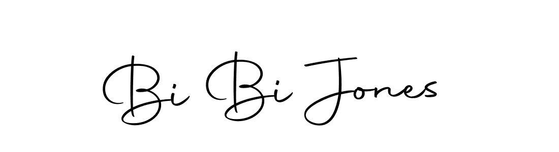 Use a signature maker to create a handwritten signature online. With this signature software, you can design (Autography-DOLnW) your own signature for name Bi Bi Jones. Bi Bi Jones signature style 10 images and pictures png