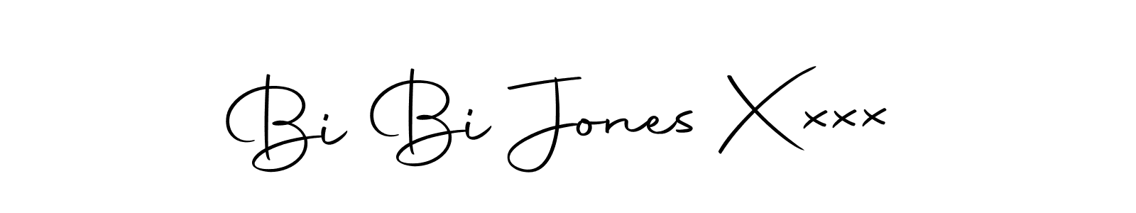 Bi Bi Jones Xxxx stylish signature style. Best Handwritten Sign (Autography-DOLnW) for my name. Handwritten Signature Collection Ideas for my name Bi Bi Jones Xxxx. Bi Bi Jones Xxxx signature style 10 images and pictures png