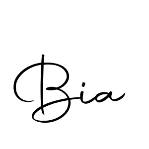 Use a signature maker to create a handwritten signature online. With this signature software, you can design (Autography-DOLnW) your own signature for name Bia. Bia signature style 10 images and pictures png