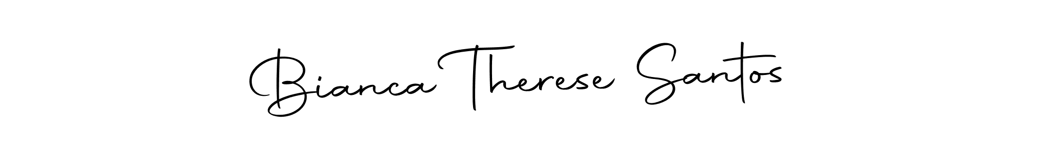 if you are searching for the best signature style for your name Bianca Therese Santos. so please give up your signature search. here we have designed multiple signature styles  using Autography-DOLnW. Bianca Therese Santos signature style 10 images and pictures png
