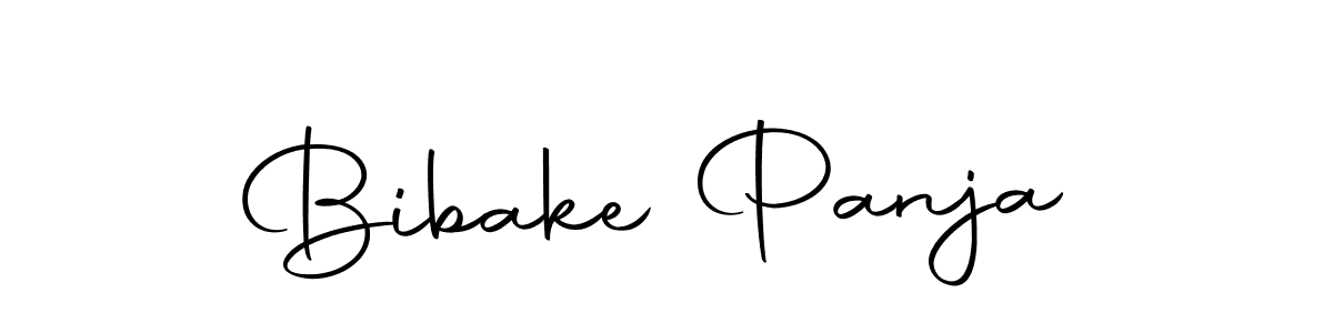 Design your own signature with our free online signature maker. With this signature software, you can create a handwritten (Autography-DOLnW) signature for name Bibake Panja. Bibake Panja signature style 10 images and pictures png