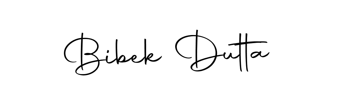 Also we have Bibek Dutta name is the best signature style. Create professional handwritten signature collection using Autography-DOLnW autograph style. Bibek Dutta signature style 10 images and pictures png