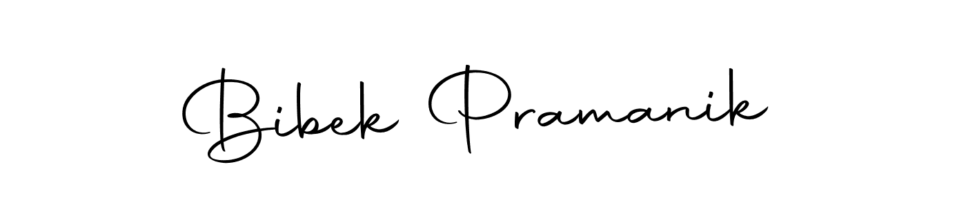 The best way (Autography-DOLnW) to make a short signature is to pick only two or three words in your name. The name Bibek Pramanik include a total of six letters. For converting this name. Bibek Pramanik signature style 10 images and pictures png