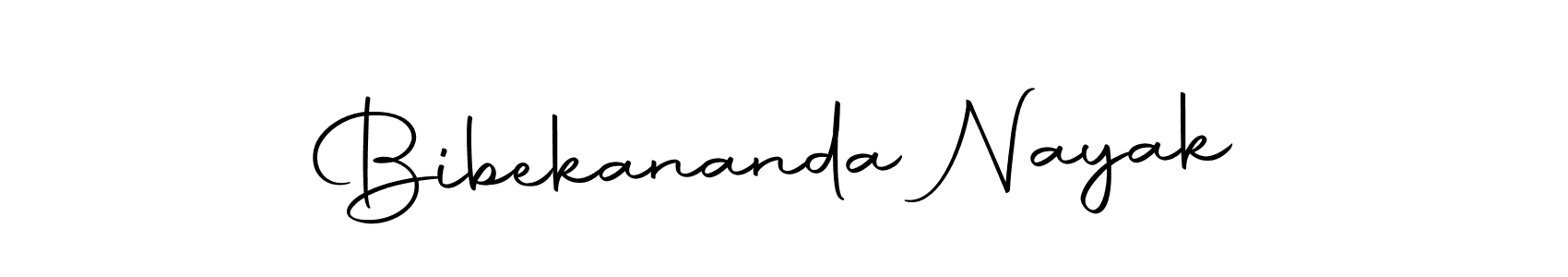 How to make Bibekananda Nayak name signature. Use Autography-DOLnW style for creating short signs online. This is the latest handwritten sign. Bibekananda Nayak signature style 10 images and pictures png