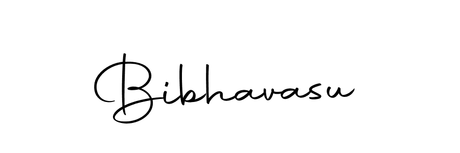 Design your own signature with our free online signature maker. With this signature software, you can create a handwritten (Autography-DOLnW) signature for name Bibhavasu. Bibhavasu signature style 10 images and pictures png