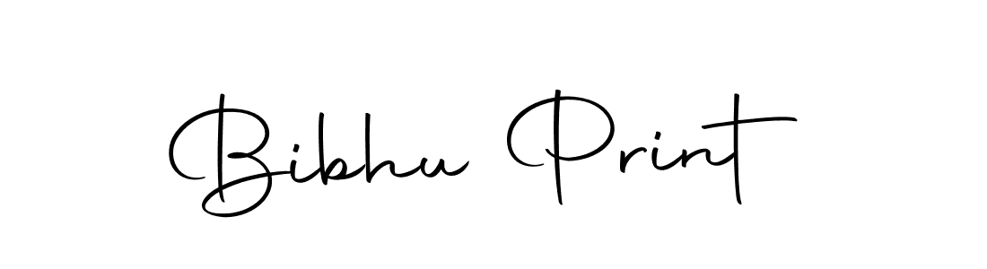 Create a beautiful signature design for name Bibhu Print. With this signature (Autography-DOLnW) fonts, you can make a handwritten signature for free. Bibhu Print signature style 10 images and pictures png