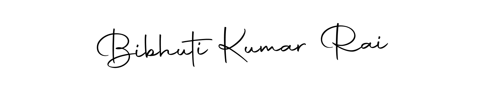 Create a beautiful signature design for name Bibhuti Kumar Rai. With this signature (Autography-DOLnW) fonts, you can make a handwritten signature for free. Bibhuti Kumar Rai signature style 10 images and pictures png