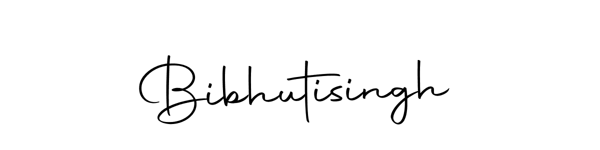 Create a beautiful signature design for name Bibhutisingh. With this signature (Autography-DOLnW) fonts, you can make a handwritten signature for free. Bibhutisingh signature style 10 images and pictures png