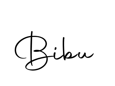 Bibu stylish signature style. Best Handwritten Sign (Autography-DOLnW) for my name. Handwritten Signature Collection Ideas for my name Bibu. Bibu signature style 10 images and pictures png