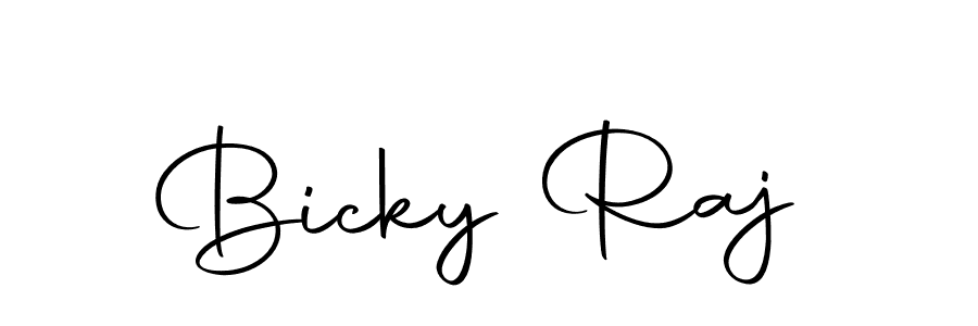 Once you've used our free online signature maker to create your best signature Autography-DOLnW style, it's time to enjoy all of the benefits that Bicky Raj name signing documents. Bicky Raj signature style 10 images and pictures png