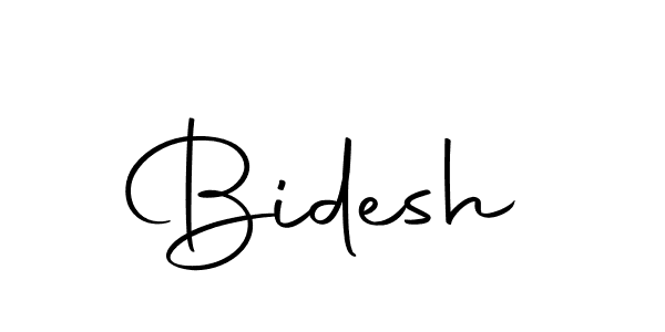 How to make Bidesh signature? Autography-DOLnW is a professional autograph style. Create handwritten signature for Bidesh name. Bidesh signature style 10 images and pictures png