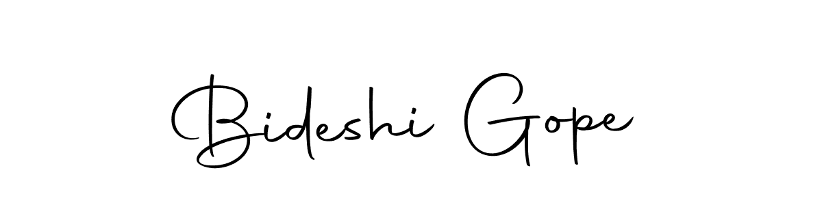 Make a beautiful signature design for name Bideshi Gope. Use this online signature maker to create a handwritten signature for free. Bideshi Gope signature style 10 images and pictures png