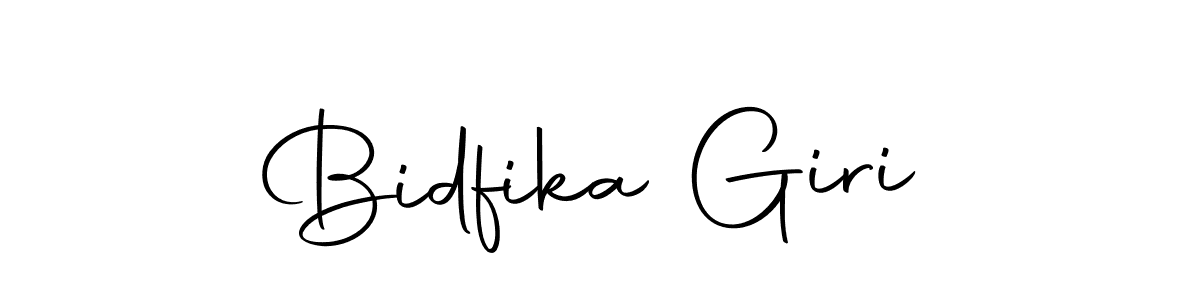 Make a beautiful signature design for name Bidfika Giri. Use this online signature maker to create a handwritten signature for free. Bidfika Giri signature style 10 images and pictures png
