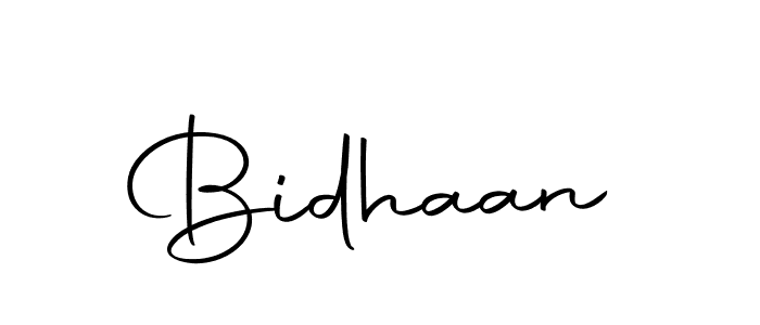 Make a beautiful signature design for name Bidhaan. Use this online signature maker to create a handwritten signature for free. Bidhaan signature style 10 images and pictures png