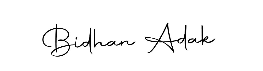 How to make Bidhan Adak signature? Autography-DOLnW is a professional autograph style. Create handwritten signature for Bidhan Adak name. Bidhan Adak signature style 10 images and pictures png