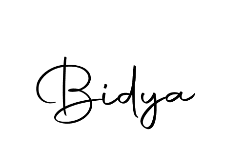 Make a beautiful signature design for name Bidya. Use this online signature maker to create a handwritten signature for free. Bidya signature style 10 images and pictures png