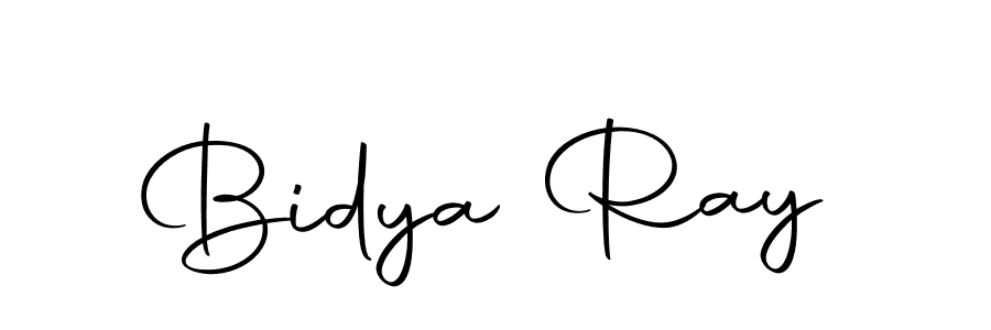 Use a signature maker to create a handwritten signature online. With this signature software, you can design (Autography-DOLnW) your own signature for name Bidya Ray. Bidya Ray signature style 10 images and pictures png