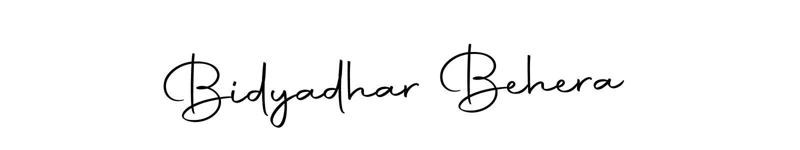 Make a beautiful signature design for name Bidyadhar Behera. With this signature (Autography-DOLnW) style, you can create a handwritten signature for free. Bidyadhar Behera signature style 10 images and pictures png