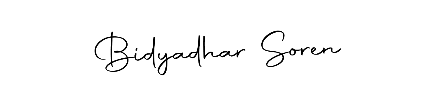 You should practise on your own different ways (Autography-DOLnW) to write your name (Bidyadhar Soren) in signature. don't let someone else do it for you. Bidyadhar Soren signature style 10 images and pictures png