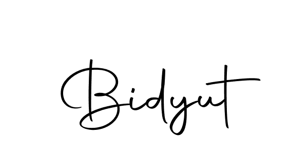 How to make Bidyut signature? Autography-DOLnW is a professional autograph style. Create handwritten signature for Bidyut name. Bidyut signature style 10 images and pictures png