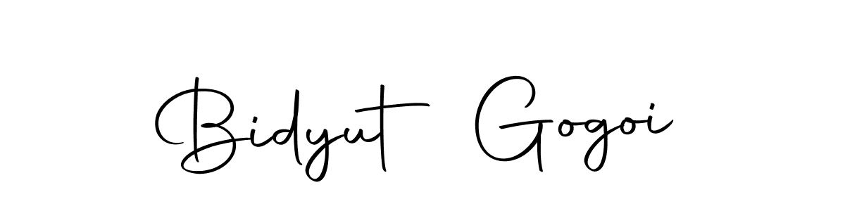 Also we have Bidyut Gogoi name is the best signature style. Create professional handwritten signature collection using Autography-DOLnW autograph style. Bidyut Gogoi signature style 10 images and pictures png