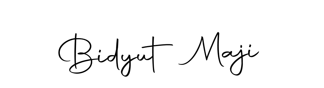 Create a beautiful signature design for name Bidyut Maji. With this signature (Autography-DOLnW) fonts, you can make a handwritten signature for free. Bidyut Maji signature style 10 images and pictures png