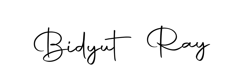 Make a beautiful signature design for name Bidyut Ray. With this signature (Autography-DOLnW) style, you can create a handwritten signature for free. Bidyut Ray signature style 10 images and pictures png