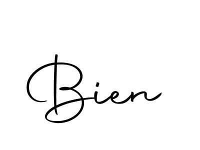 Design your own signature with our free online signature maker. With this signature software, you can create a handwritten (Autography-DOLnW) signature for name Bien. Bien signature style 10 images and pictures png