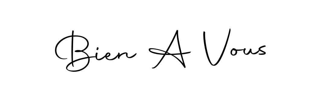 Make a short Bien A Vous signature style. Manage your documents anywhere anytime using Autography-DOLnW. Create and add eSignatures, submit forms, share and send files easily. Bien A Vous signature style 10 images and pictures png