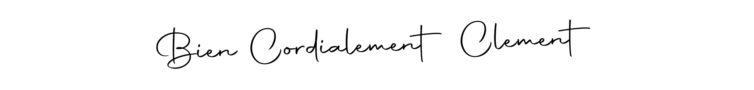 Also You can easily find your signature by using the search form. We will create Bien Cordialement Clement name handwritten signature images for you free of cost using Autography-DOLnW sign style. Bien Cordialement Clement signature style 10 images and pictures png