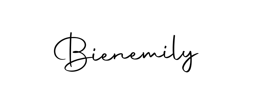 Make a beautiful signature design for name Bienemily. With this signature (Autography-DOLnW) style, you can create a handwritten signature for free. Bienemily signature style 10 images and pictures png