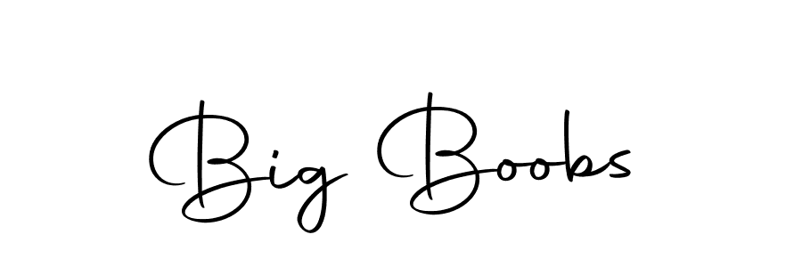 Big Boobs stylish signature style. Best Handwritten Sign (Autography-DOLnW) for my name. Handwritten Signature Collection Ideas for my name Big Boobs. Big Boobs signature style 10 images and pictures png