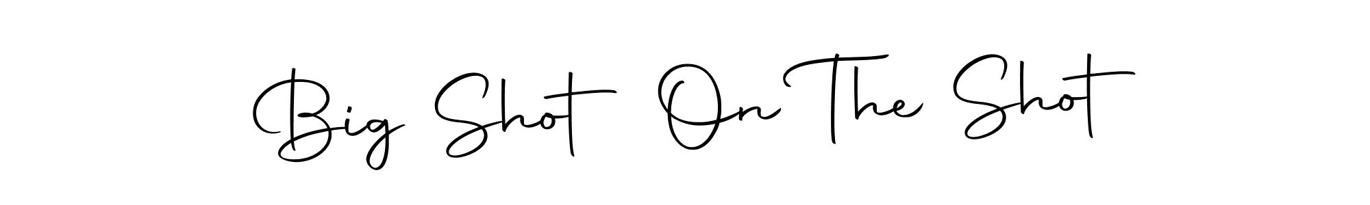 How to make Big Shot On The Shot signature? Autography-DOLnW is a professional autograph style. Create handwritten signature for Big Shot On The Shot name. Big Shot On The Shot signature style 10 images and pictures png