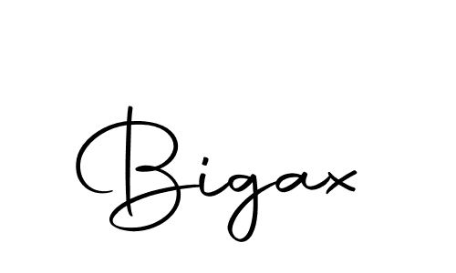 How to make Bigax name signature. Use Autography-DOLnW style for creating short signs online. This is the latest handwritten sign. Bigax signature style 10 images and pictures png