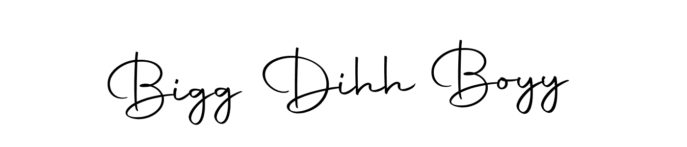 How to make Bigg Dihh Boyy signature? Autography-DOLnW is a professional autograph style. Create handwritten signature for Bigg Dihh Boyy name. Bigg Dihh Boyy signature style 10 images and pictures png
