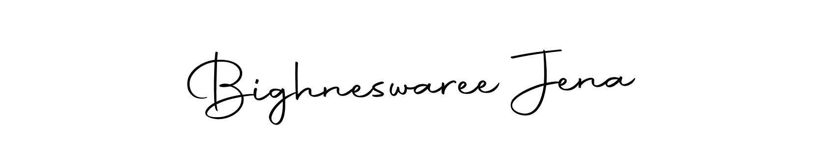 Use a signature maker to create a handwritten signature online. With this signature software, you can design (Autography-DOLnW) your own signature for name Bighneswaree Jena. Bighneswaree Jena signature style 10 images and pictures png