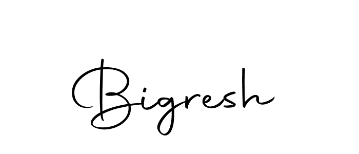 The best way (Autography-DOLnW) to make a short signature is to pick only two or three words in your name. The name Bigresh include a total of six letters. For converting this name. Bigresh signature style 10 images and pictures png